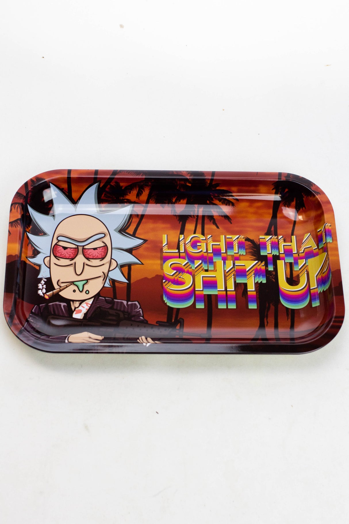 Smoke Arsenal Medium Rolling Tray-Light That Shit Up - One Wholesale