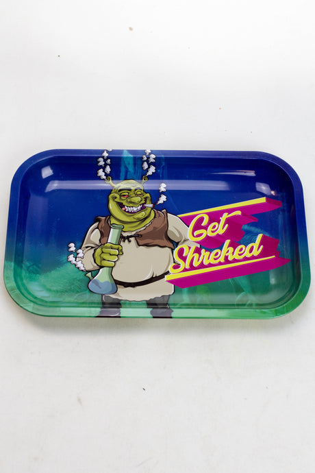 Smoke Arsenal Medium Rolling Tray-Get Shreked - One Wholesale