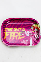 Smoke Arsenal Mini Rolling Tray-That Shit is Fire - One Wholesale