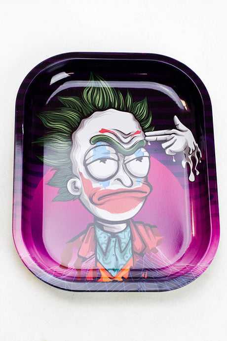 Smoke Arsenal Mini Rolling Tray-Retro Joker - One Wholesale