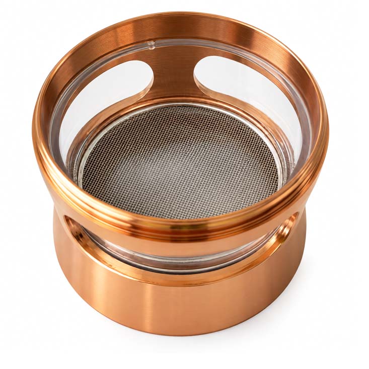 55mm 4-Piece Window Zinc Alloy Grinder – 6-Piece Display Assorted Colors Display Pack Super Supplys Inc