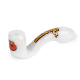 Cheech & Chong® Glass | 5" Clear Commemorative 50th Anniversary Sherlock in a Collectible Tin Glass Pipe West Coast Gifts White