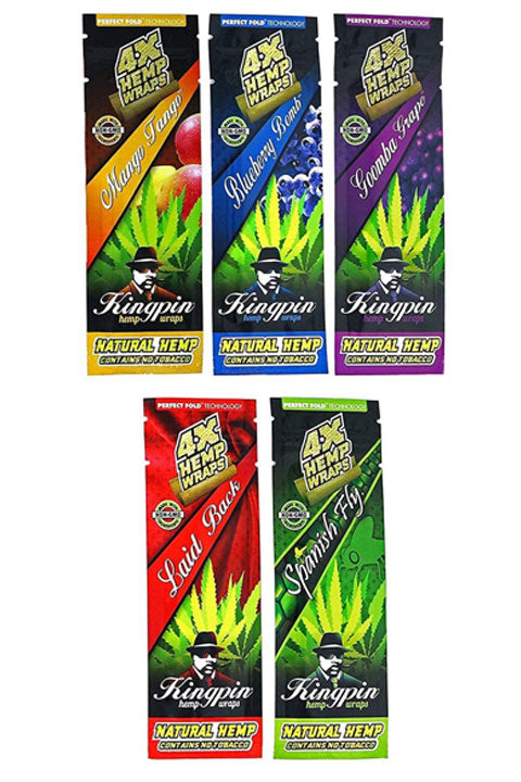 Kingpin Hemp Wraps- - One Wholesale