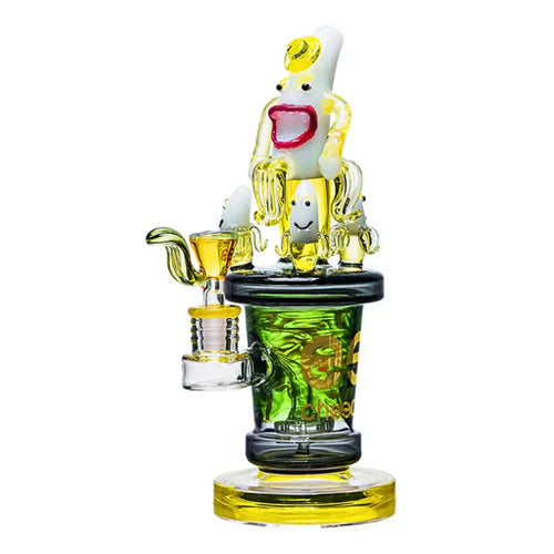 Cheech | 10" Banana in Banana Bong CHE-329 Glass Bong Smoking Cat Distribution