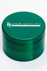 Infyniti 4 parts metal herb grinder ( GR6345 ) Regular Grinder ONE Green