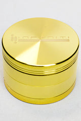 Infyniti 4 parts metal herb grinder ( GR6345 ) Regular Grinder ONE Gold