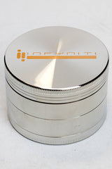 Infyniti 4 parts metal herb grinder ( GR6345 ) Regular Grinder ONE Silver