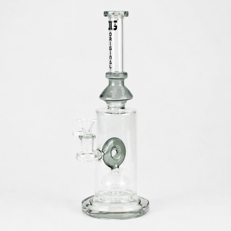 OG Original | 12" Donut Hole Tube Bong Glass Bong Smoking Cat Distribution