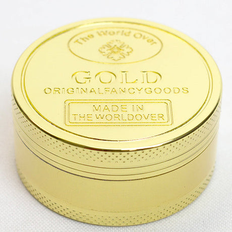 Gold 3 Parts 50mm Herb Grinder