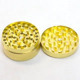 Gold 3 Parts 50mm Herb Grinder