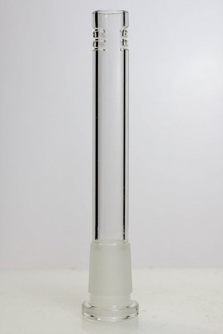 Glass open ended 6 slits downstem Downstem · Bowlstem ONE 5 inches