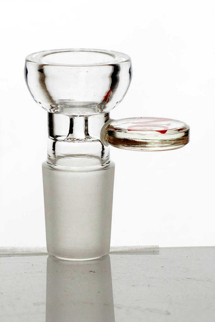 Thick Glass bowl Bowl · Banger · Oil Burner ONE Clear 18 mm female Joint