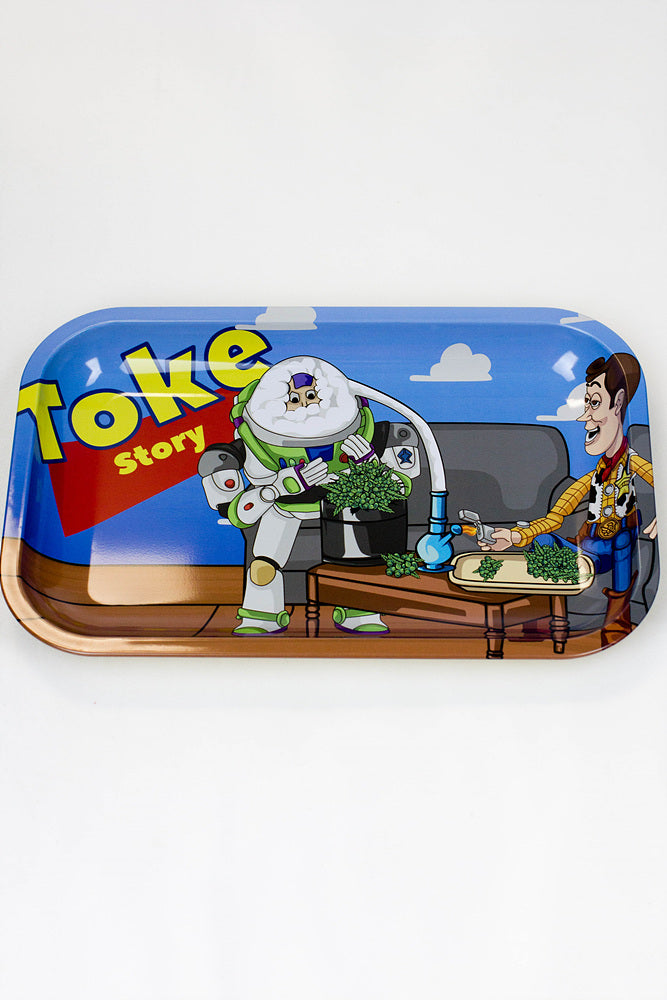 Smoke Arsenal Medium Rolling Tray-New-Toke Story - One Wholesale