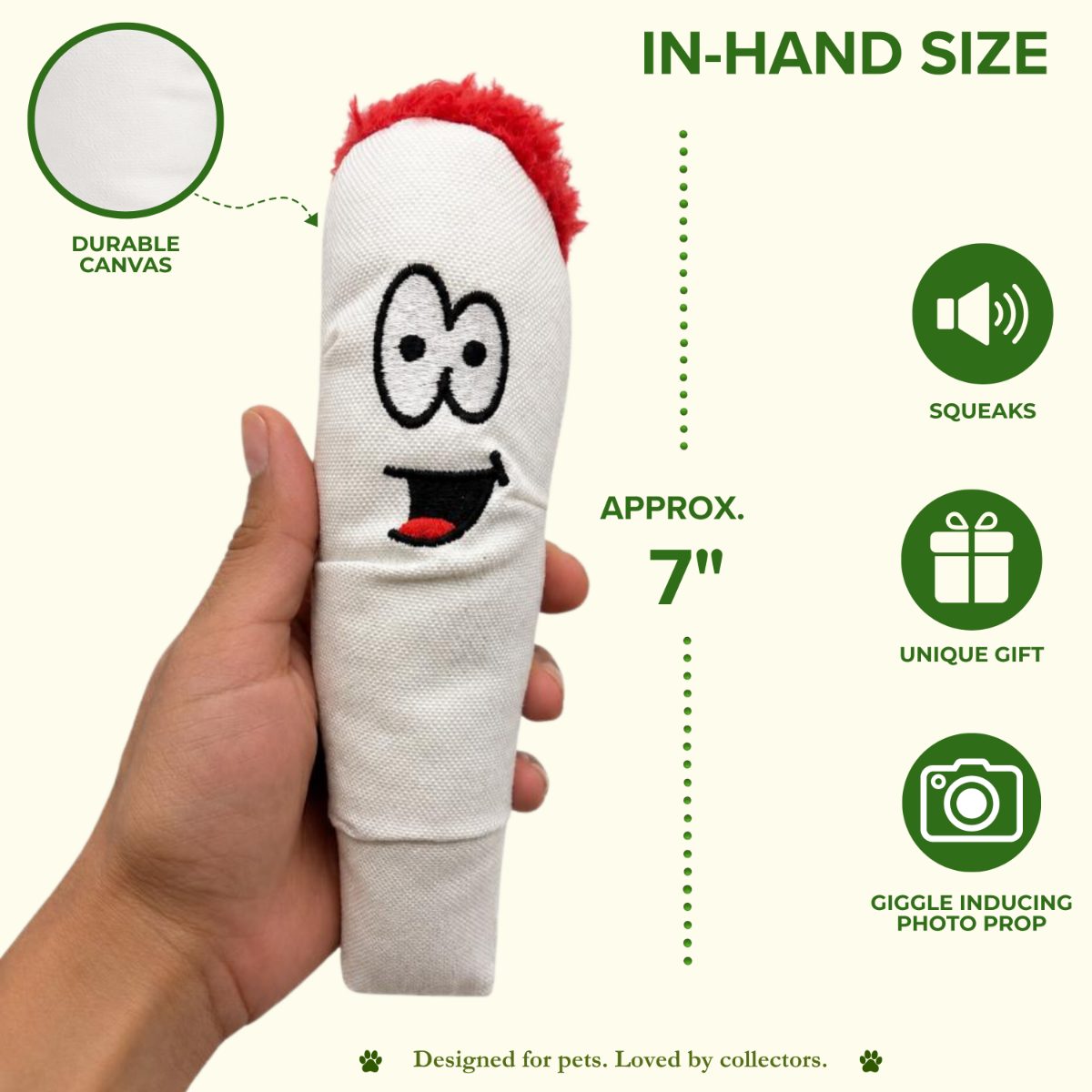 Jay the Joint | 420 Dog Toy & Collectible Plush For Pet PAW20