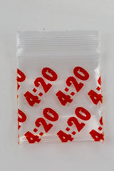 125125 bag 1000 sheets Zip Bag ONE 4:20