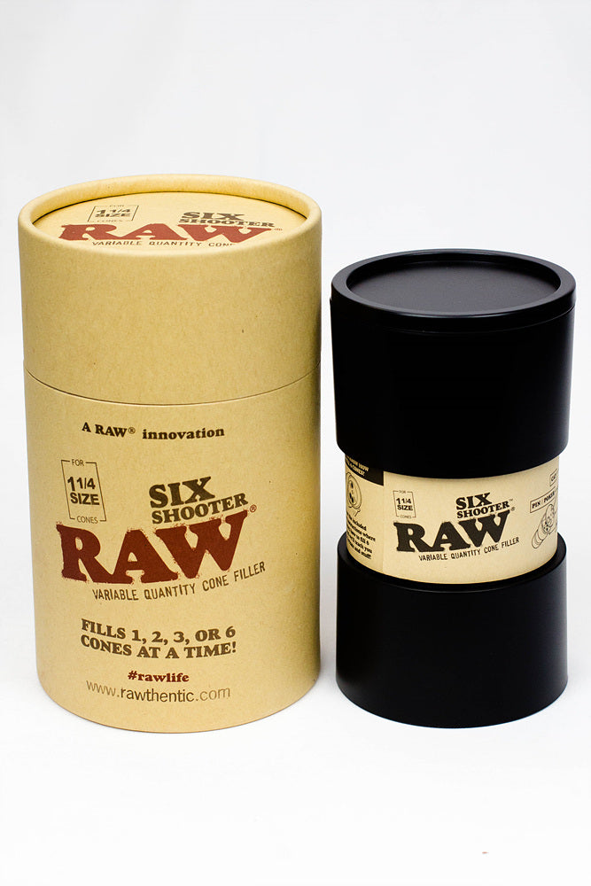 Raw six shooter for 1 1/4 size cones- - One Wholesale