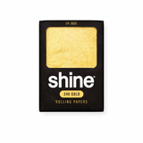 Shine | 1.25 Size 24K Gold Sheet 1 - 1/4" Size Shine Papers Box of 1.25 Size 24K Gold Single Sheets