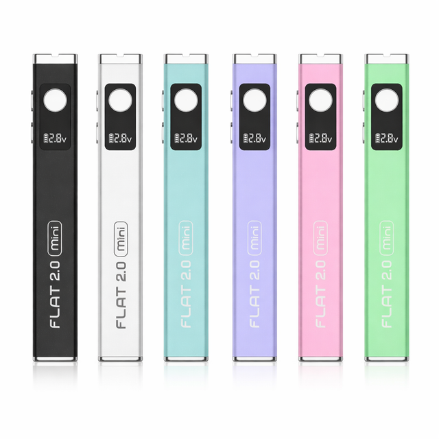 Yocan® | Flat 2.0 Mini Battery – 12ct Display 510 Battery Smoking Cat Distribution