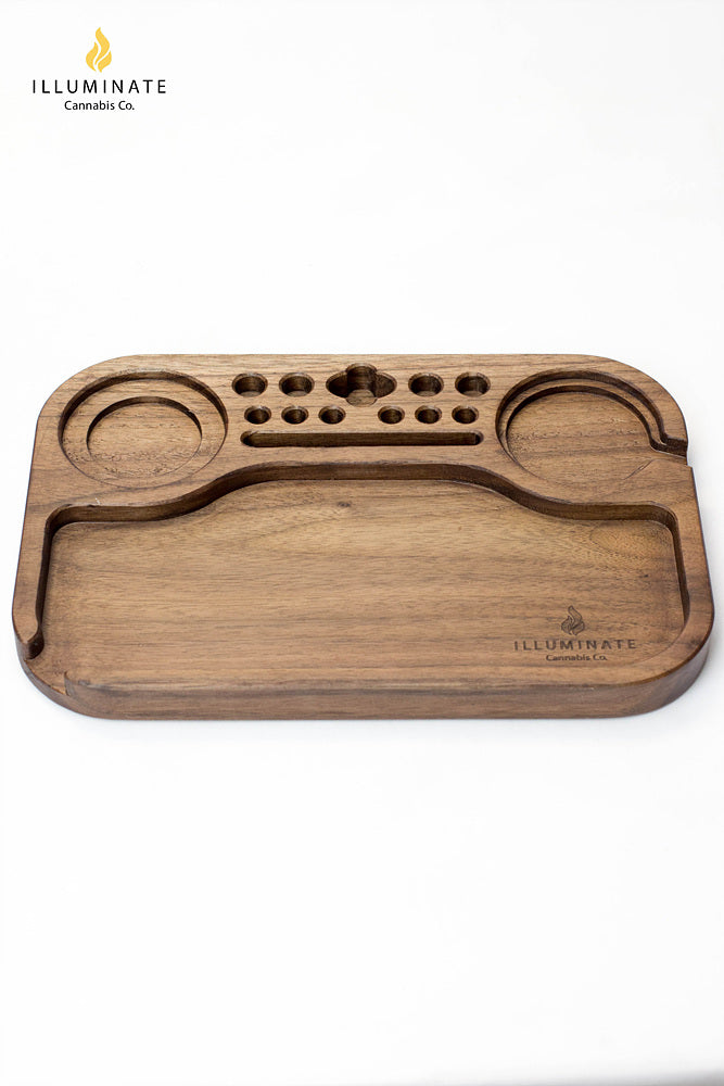 Walnut regular rolling tray MK1- - One Wholesale