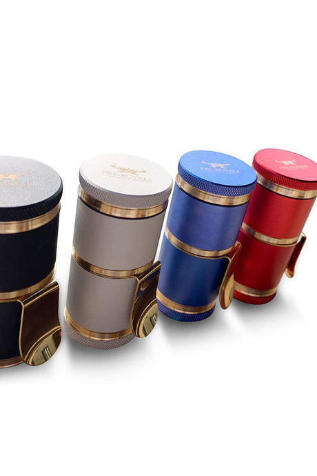 Mini Royale G Luxury Herb Grinder Metal Anodized Aerospace Aluminum- - One Wholesale