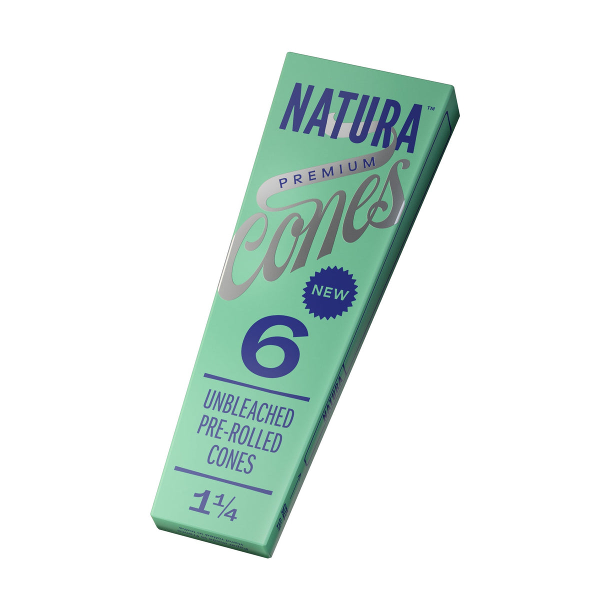 Natura –  Unbleached Brown Pre-Rolled Cones Box of 32