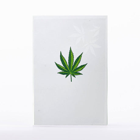 Intricate Greetings | Cannabis Leaf 3D Pop-Up Card – For Any Occasion Holiday · Anniversary Intricate Greetings Cannabis Leaf (Blank)
