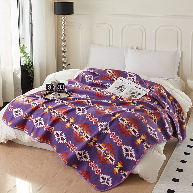 Nu Trendz | Solstice Design Heavy Polar Fleece Throw Blanket – Assorted Box of 12 [0582] Blanket Canadian Distributor