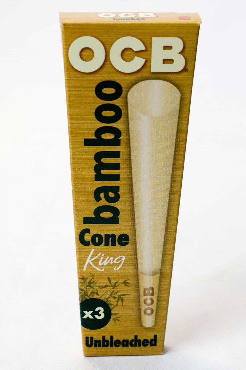 OCB Bamboo Cone King Box of 32- - One Wholesale