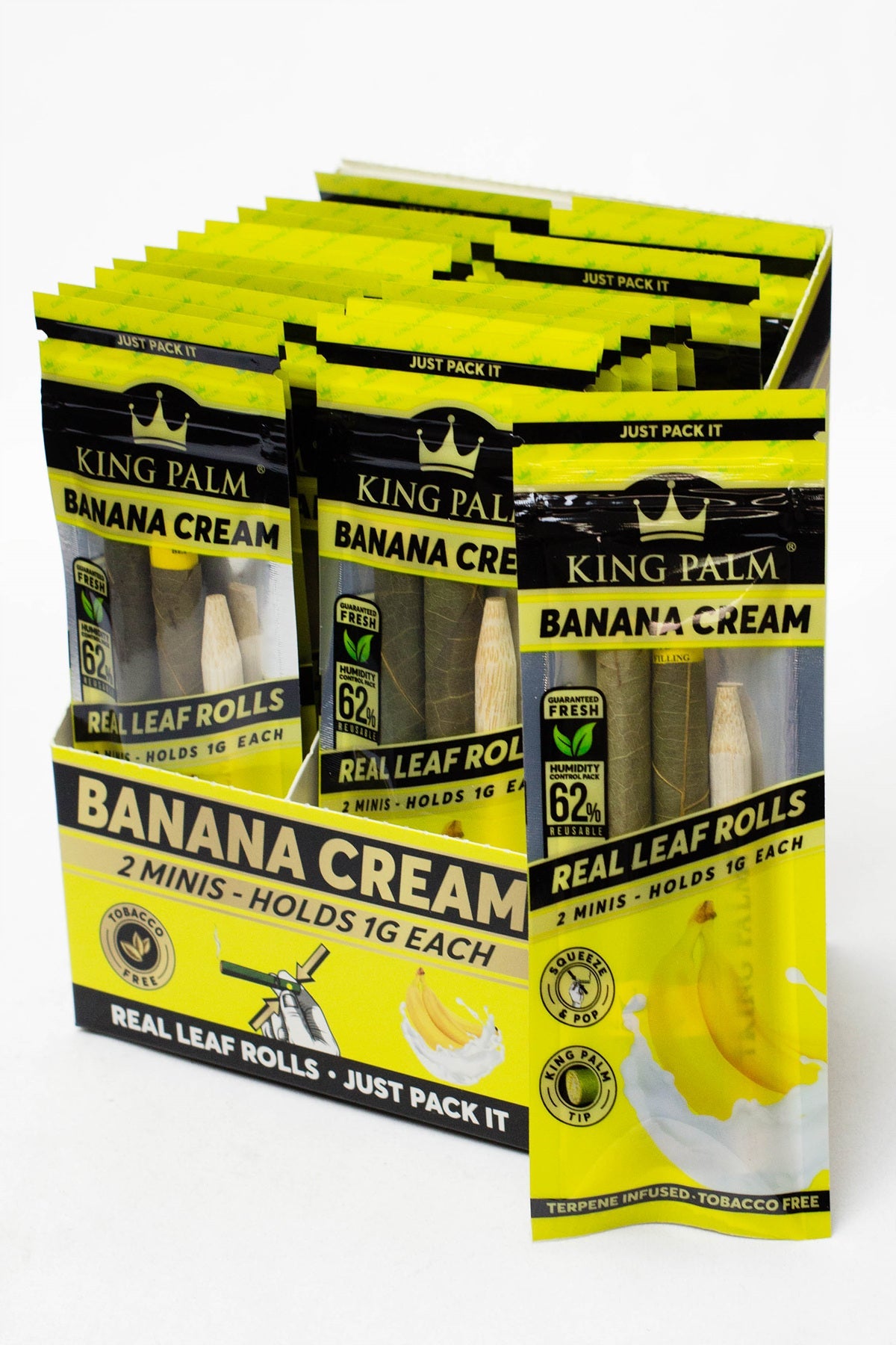 King Palm Hand-Rolled flavor Mini Leaf- - One Wholesale