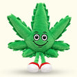 MJ the Marijuana Leaf | 420 Dog Toy & Collectible Plush For Pet PAW20 Default Title