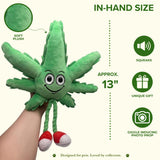 MJ the Marijuana Leaf | 420 Dog Toy & Collectible Plush For Pet PAW20