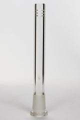 Glass open ended 6 slits downstem Downstem · Bowlstem ONE 6 inches