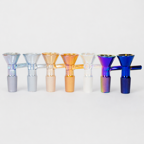 Electroplated 14mm Joint Glass Bowl ( PT1102 ) Bowl · Popper ONE