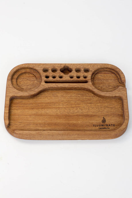 Mahogany regular rolling tray MK1- - One Wholesale