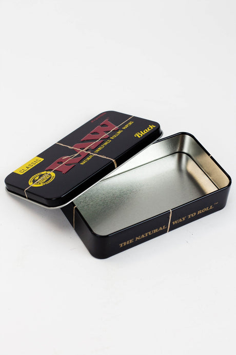 RAW Metal Tin Box- - One Wholesale