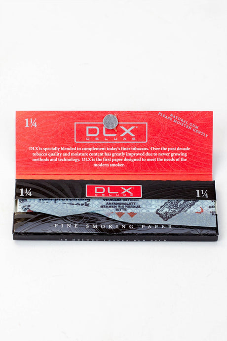 DLX deluxe Rolling Papers 1 1/4- - One Wholesale