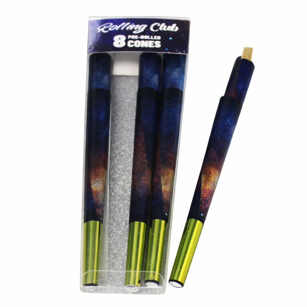 Rolling Club | Pre-Rolled 98 Special Size Cones-8-Pack Pre-rolled Cone Maq Distributors