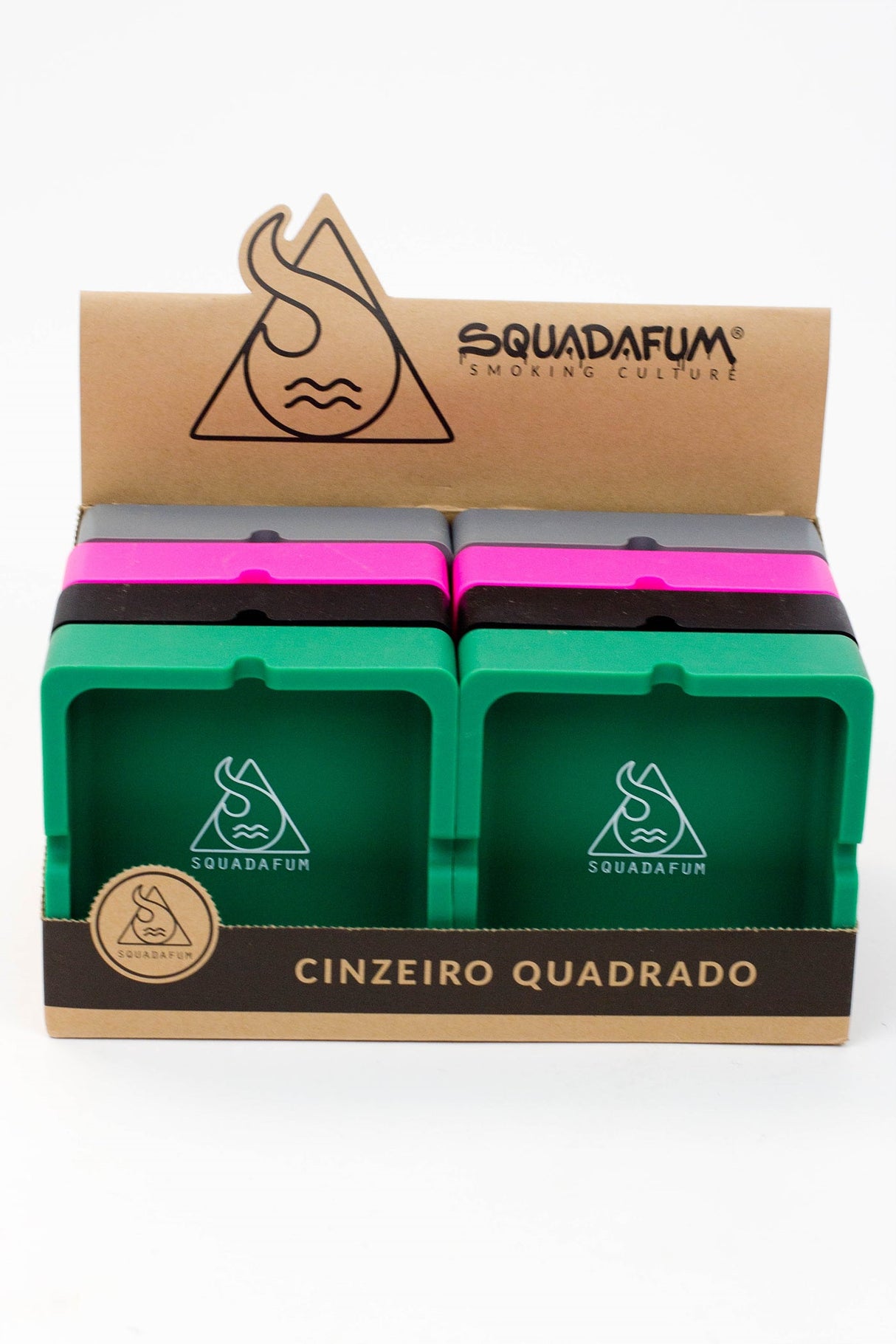 Squadafum Premium Silicone Ashtrays - Set of 8 Silicone Ashtray Squadafum Canada