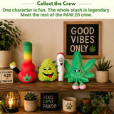 MJ the Marijuana Leaf | 420 Dog Toy & Collectible Plush For Pet PAW20
