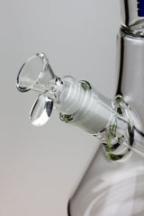 23" Infyniti Dual tree arms 7 mm glass water bong- - One Wholesale