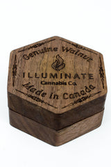 Genuine Walnut 2 parts Grinder- - One Wholesale