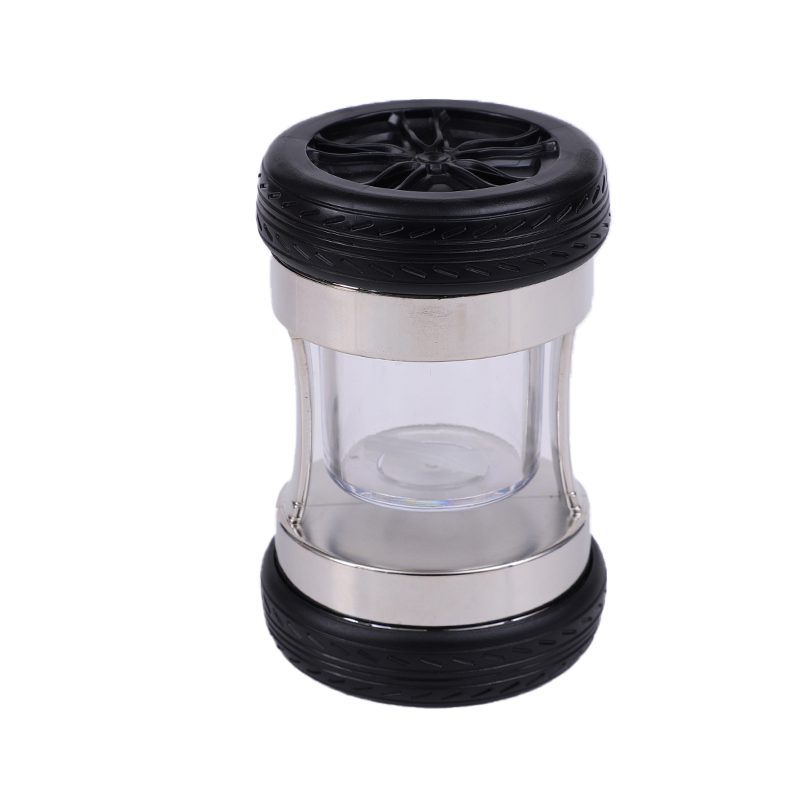 4 Parts Oil Drum Plastic Grinder Box of 6 [SMJL-003] Display Pack Canadian Distributor