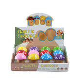3 Parts 50mm Mushroom Head Plastic Grinder with Storage Box of 12 [SMJL-007]