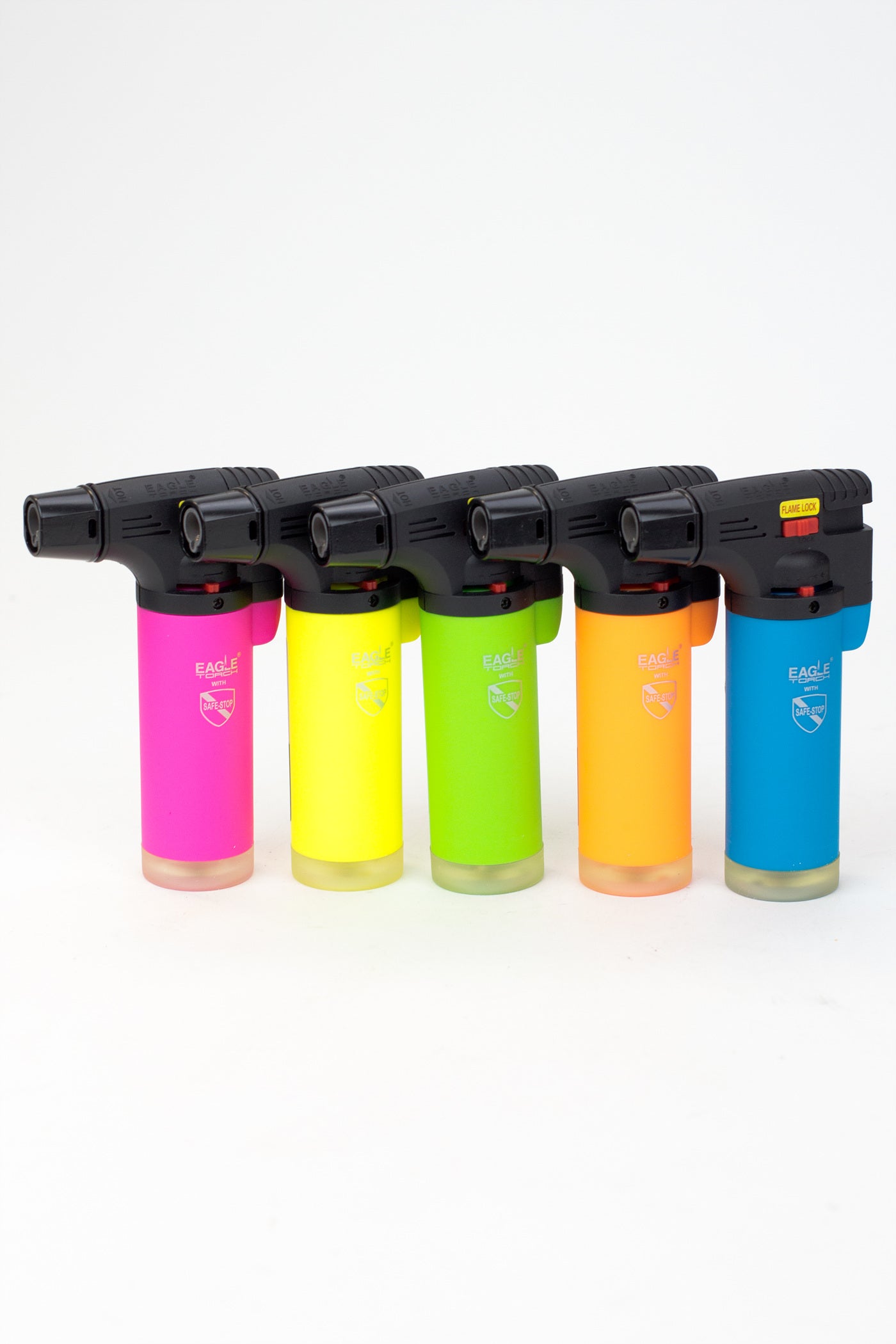 Lot De 20 Mini Torches Droites Eagle - PT180MS, Butane, Réutilisables