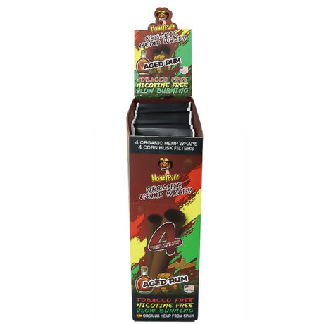 HoneyPuff | Slow Burning Hemp Wrap –  15 Packs/Display [P811X]