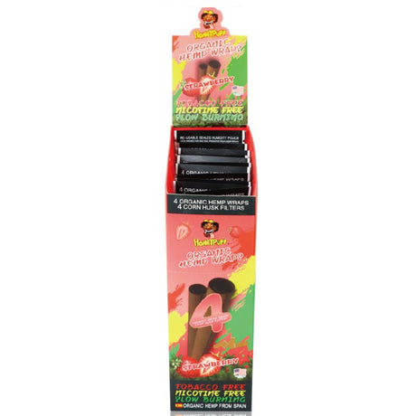 HoneyPuff | Slow Burning Hemp Wrap –  15 Packs/Display [P811X]