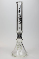 17.5" Genie 9 mm curved tube beaker water bong- - One Wholesale