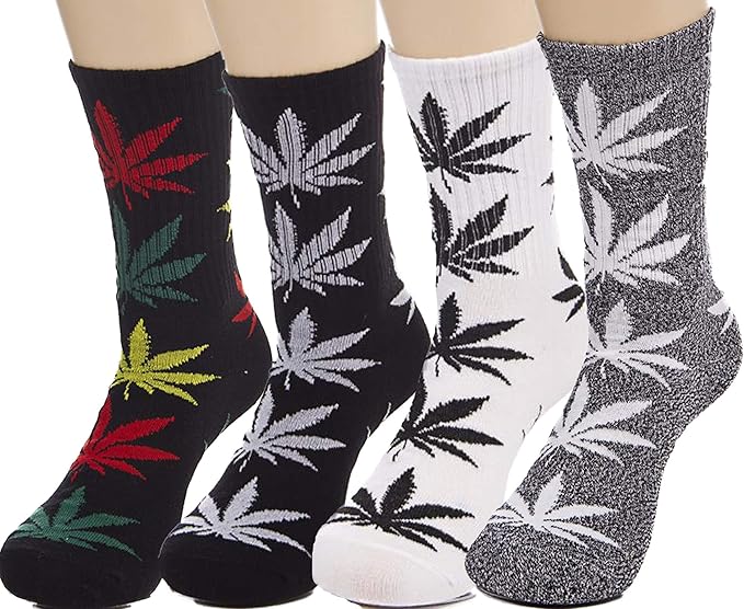 HEMP design SOCKS (One Size Fits Most) -Assorted Footwear NIBO Distribution