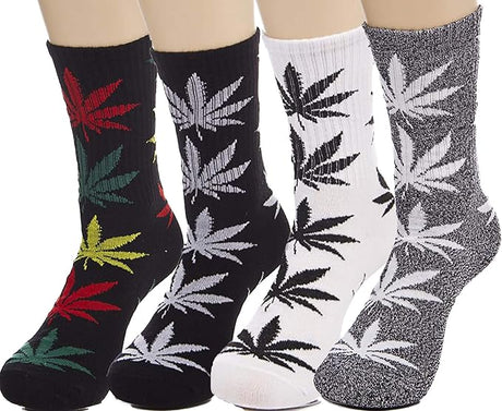 HEMP design SOCKS (One Size Fits Most) -Assorted Footwear NIBO Distribution