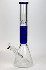 16" Genie 9 mm beaker glass water bong- - One Wholesale